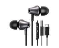 UGREEN Przewodowe słuchawki dokanałowe EP105 USB-C 1.2m czarne - 1501556 - zdjęcie 2